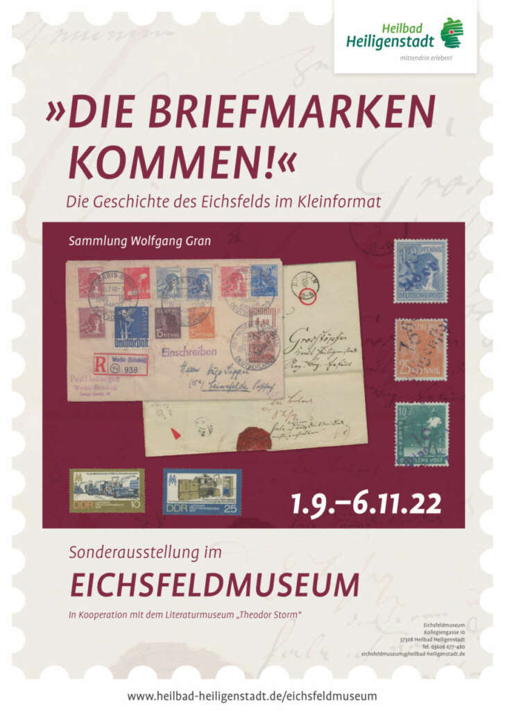 Ausstellungseröffnung „Die Briefmarken kommen!“