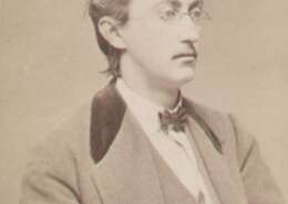 Ein Foto von Hans Storm in Braun-Weiß.